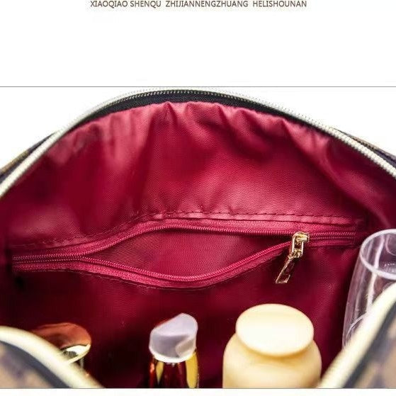 Premium Waterproof Makeup Toiletry Bag - Large Capacity Travel Organizer